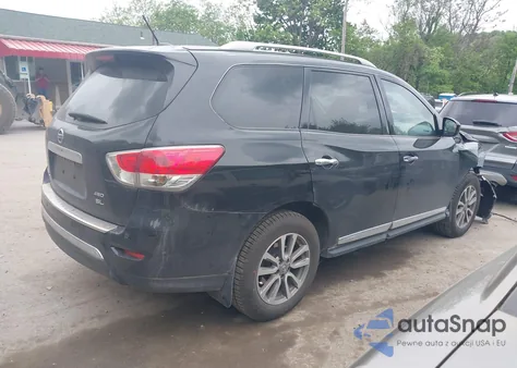 2014 Nissan Pathfinder Sl from USA, damaged, VIN 5N1AR2MM6EC701890